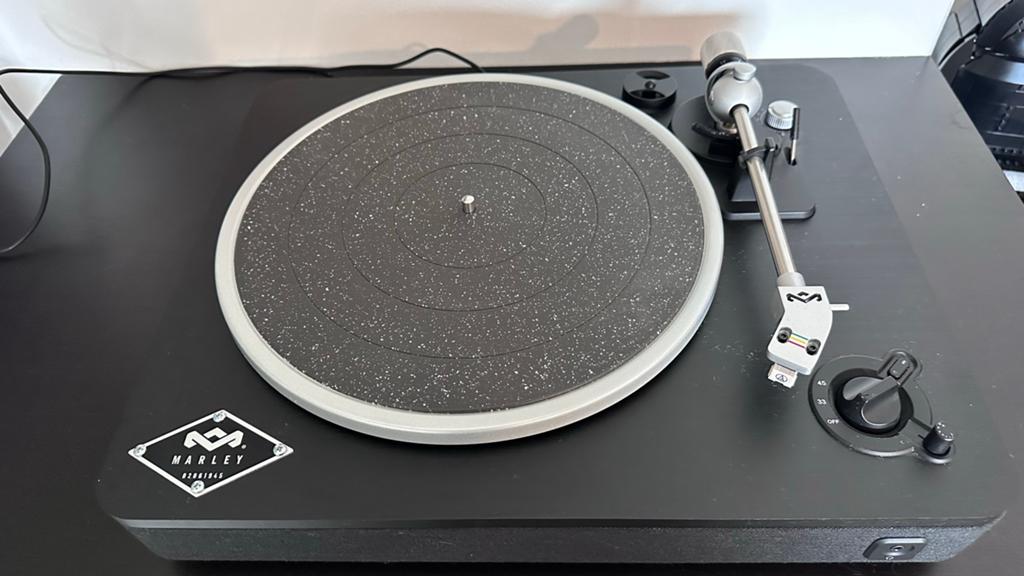 Marley Stir It Up Wireless Platenspeler Zwart, Audio, Tv en Foto, Platenspelers, Ophalen, Zo goed als nieuw, Platenspeler, Overige merken