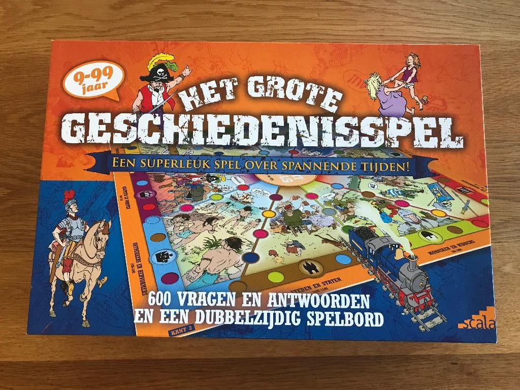 Het grote geschiedenisspel – Scala Leuker Leren, Ophalen of Verzenden, Zo goed als nieuw