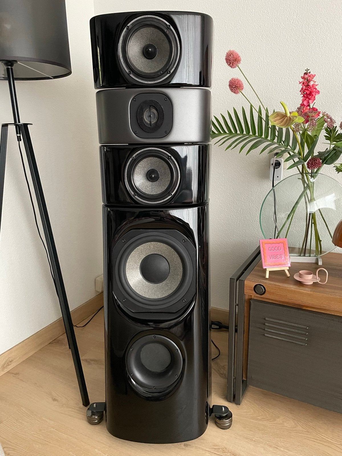 Focal Utopia Stella (kloon), Vloerstaande luidspreker, Zo goed als nieuw, Geschikt voor surround/home cinema, Ophalen