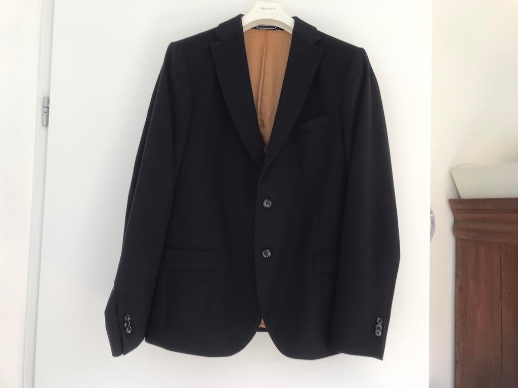 Gant Blazer,maat 54, Ophalen of Verzenden, Zo goed als nieuw, Maat 52/54 (L), Blauw