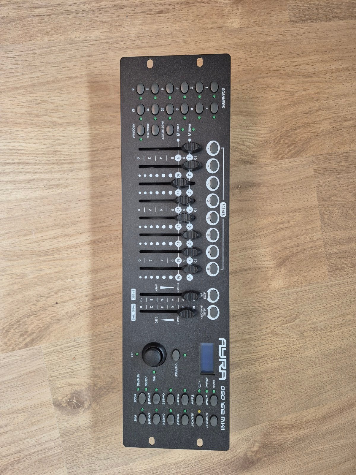 Ayra OSO 1612 DMX scanmaster controller, Ophalen, Zo goed als nieuw