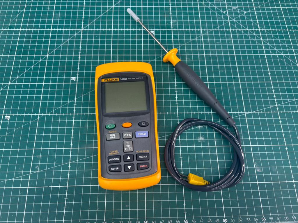 Fluke 54 II B inclusief Fluke 80PK-25 probe, Verzenden, Zo goed als nieuw, Temperatuur