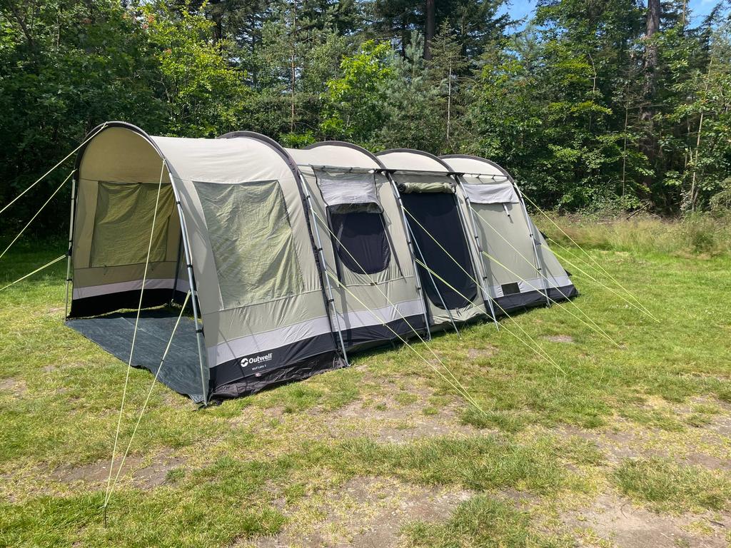 Outwell Wolf Lake 5, geïmpregneerd, 5 persoons, Ophalen, Gebruikt, Tot en met 5