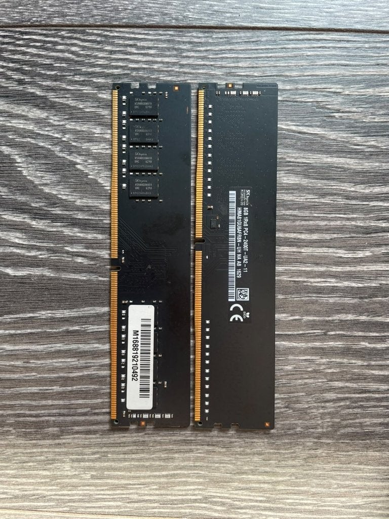 SK Hynix 16GB DDR4 RAM – 2x 8GB 2400MHz, Gebruikt, DDR4, Ophalen of Verzenden, Desktop