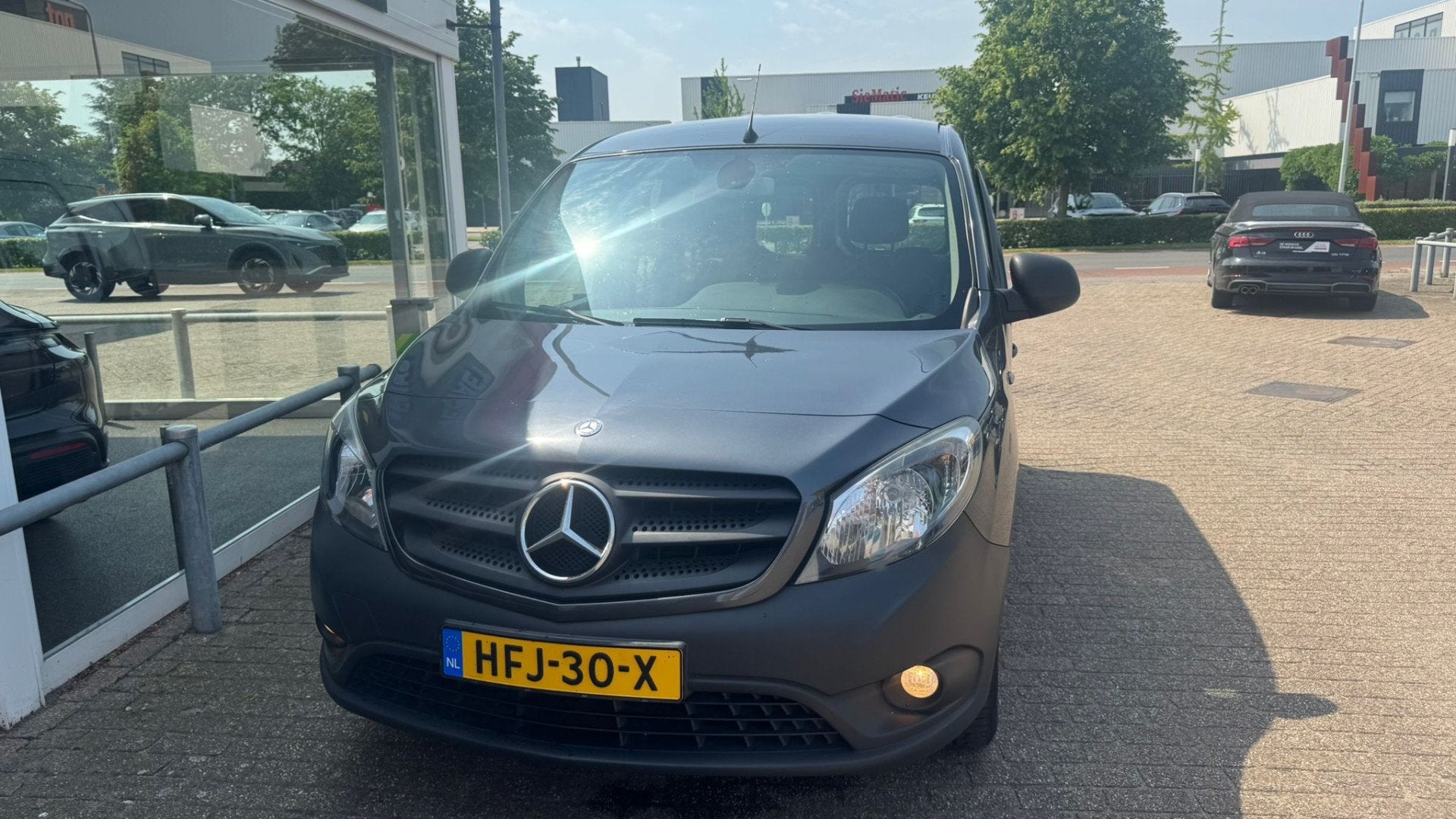 Mercedes-Benz Citan 112 Ambiente (bj 2018, automaat), Auto's, Stof, 116 pk, 16 km/l, Voorwielaandrijving