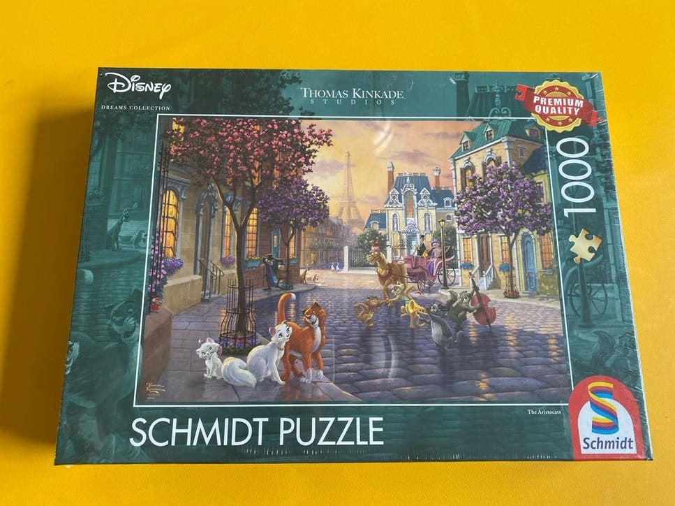 Schmidt Disney Thomas Kinkade 1000 stukjes NIEUW, Hobby en Vrije tijd, Denksport en Puzzels, Ophalen of Verzenden, 500 t/m 1500 stukjes