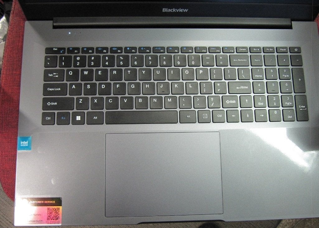 Nieuwe Blackview Acebook 10 Laptop.18,5 inch.16Gb, 512GB SSD, Computers en Software, Qwerty, Nieuw, Intel Processor N150, 17 inch of meer