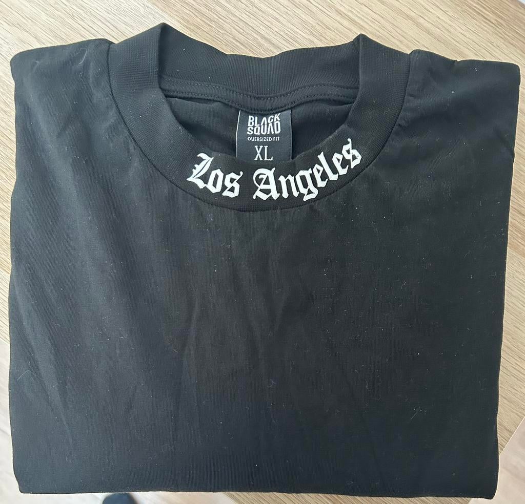 Black Squad Los Angeles T-Shirt – zwart - dames/heren, Kleding | Heren, Ophalen of Verzenden, Nieuw, Maat 56/58 (XL), Zwart