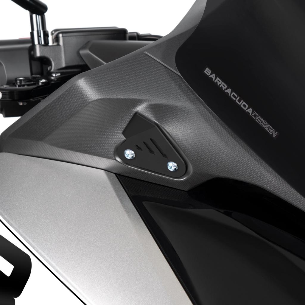 Honda Forza 750 Barracuda spiegelgatcovers NIEUW, Motoren, Ophalen of Verzenden, Nieuw