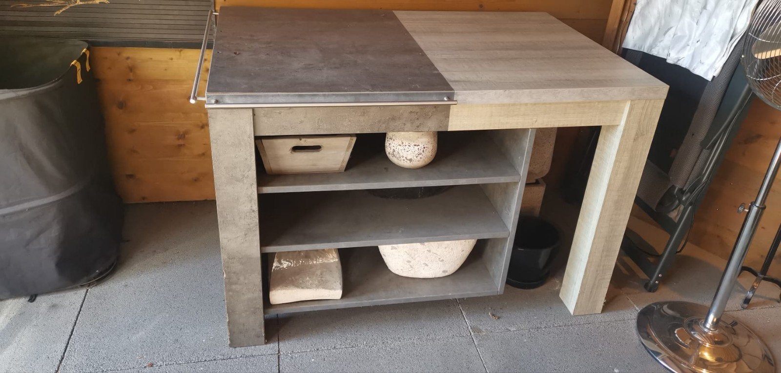 Gratis houten tafel 120x80x80 toonbankmodel, Huis en Inrichting, Tafels | Eettafels, Ophalen, Gebruikt, 100 tot 150 cm, 50 tot 100 cm