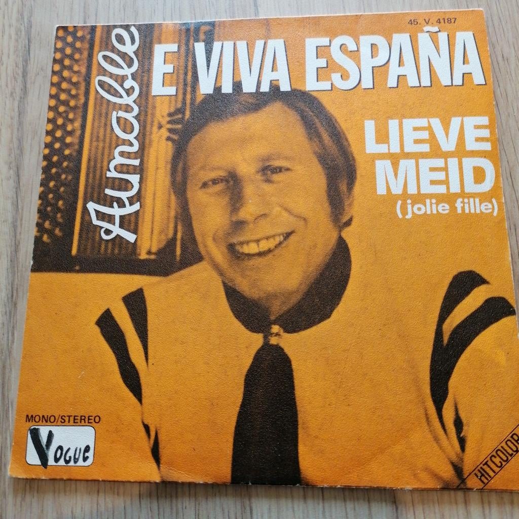 Aimable/e vica espana(zeldzaam piraten topper), Ophalen of Verzenden, Gebruikt, Overige formaten, Levenslied of Smartlap