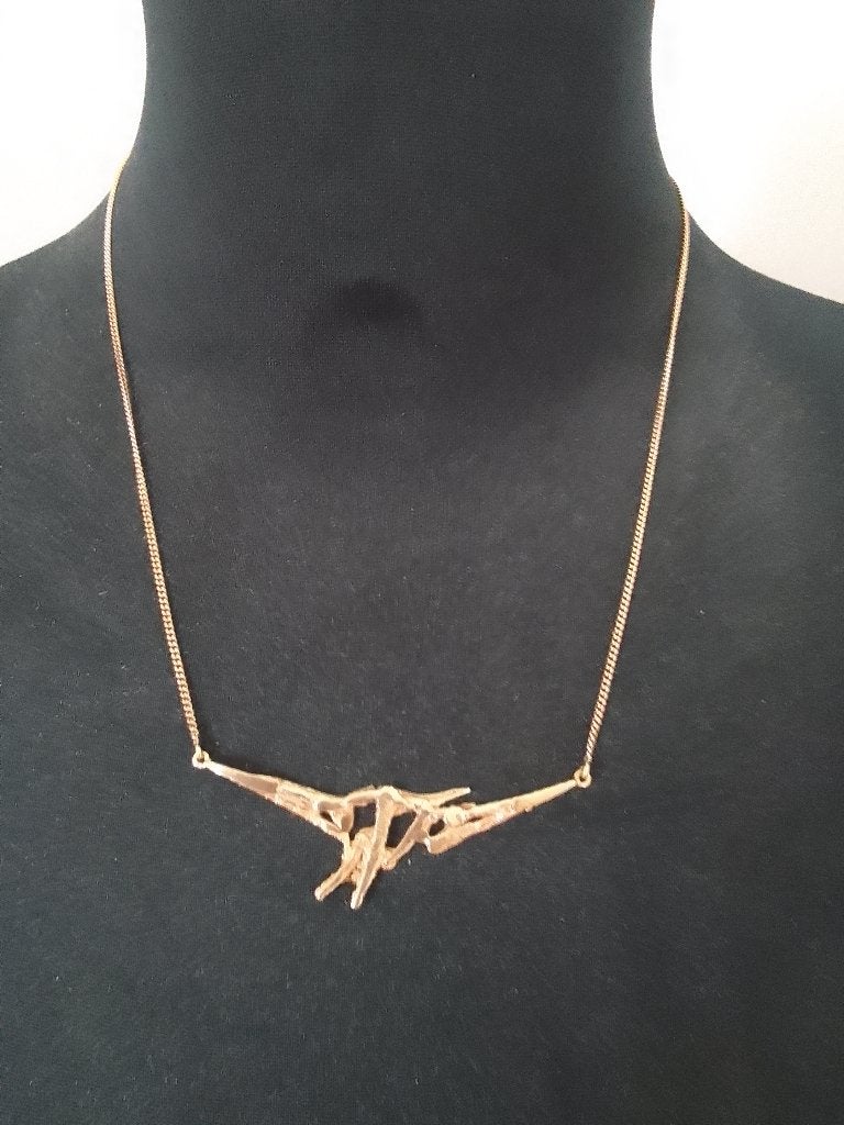 14 karaat gouden ketting van Edelsmid, Verstelbaar, Verzenden, Zo goed als nieuw, Goud