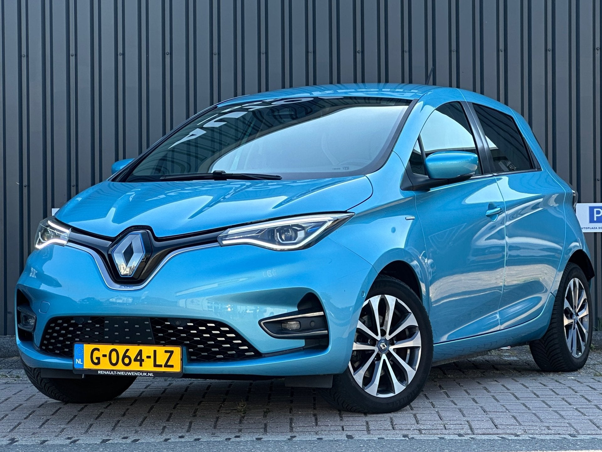 Renault ZOE R135 Edition One 52 kWh *KOOPACCU* | BOSE|CAMERA, 136 pk, Gebruikt, Zwart, Blauw