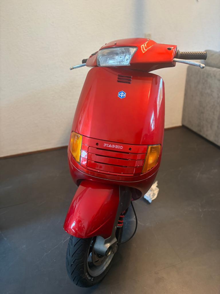 Piaggio skr skipper kappenset rood, Ophalen, Gebruikt, Kap, Piaggio