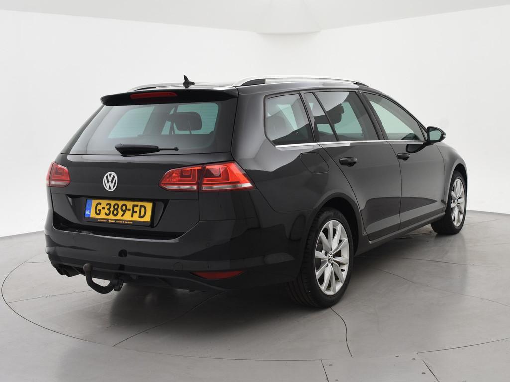 Volkswagen Golf Variant 1.4 TSI DSG AUT. + TREKHAAK | MASSAG, Gebruikt, 4 cilinders, Zwart, 19 km/l