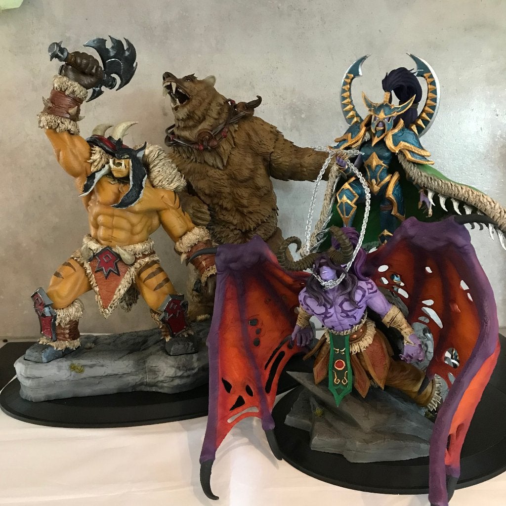 Handgeschilderde Diorama's, Verzamelen, Ophalen, Nieuw, Fantasy