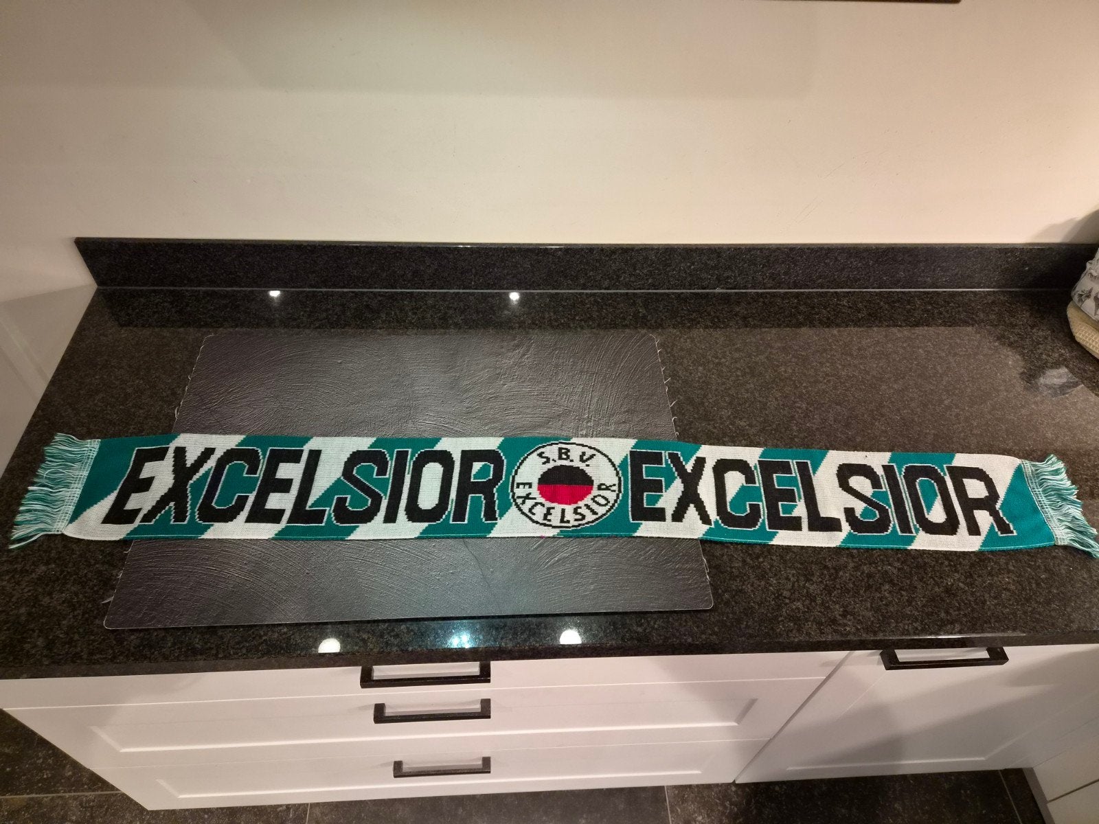 Excelsior Rotterdam Sjaal, Verzamelen, Ophalen of Verzenden, Nieuw, Overige binnenlandse clubs, Vaantje of Sjaal