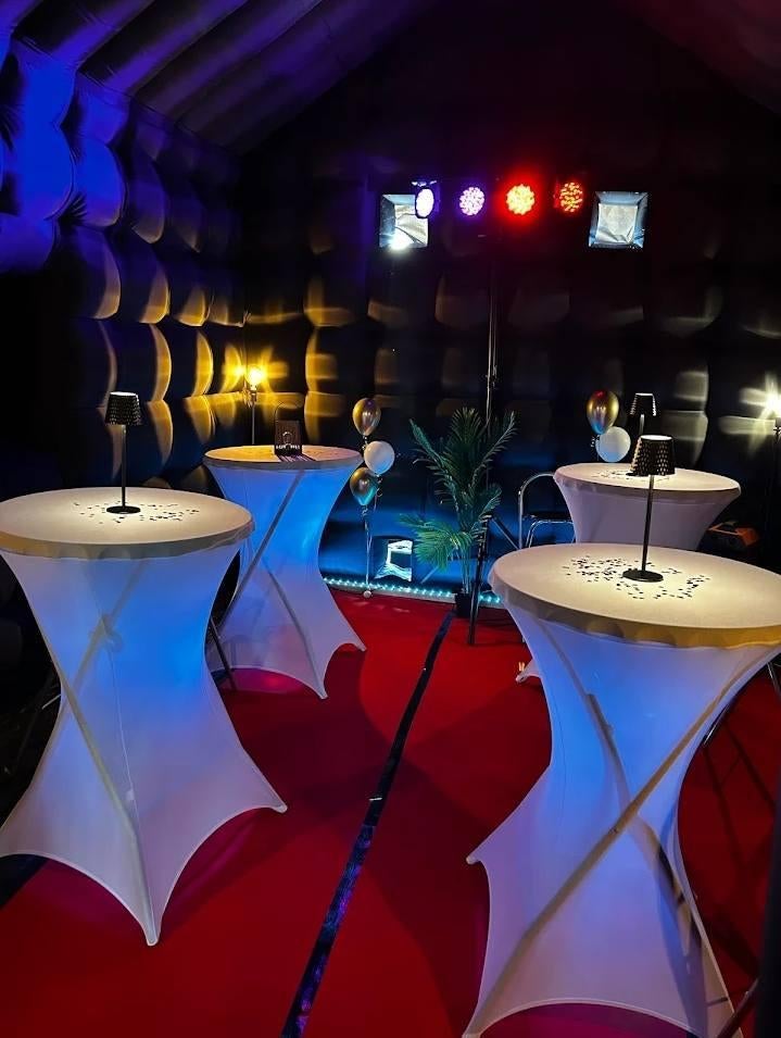 Opblaasbare partytent - feesttent huren 4x4, Ophalen of Verzenden, Nieuw, Minder dan 5 meter