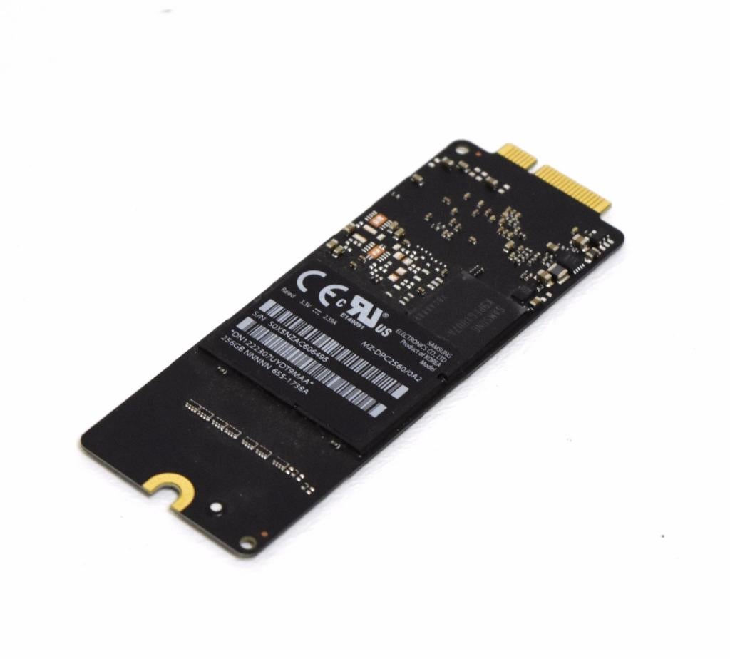 Apple SSD 256GB MZ-DPC2560/0A2 orgineel Samsung, Computers en Software, Harde schijven, Ophalen of Verzenden, Gebruikt, Laptop