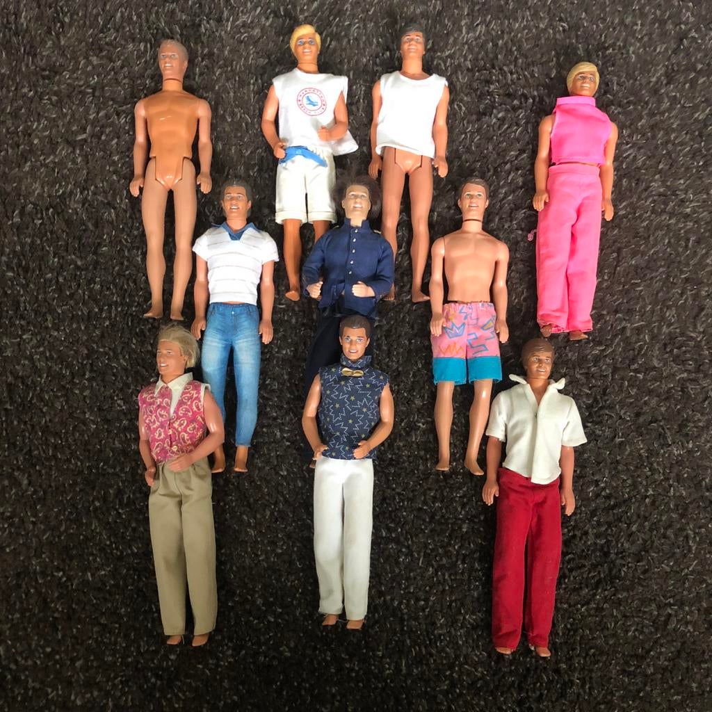 Vintage Ken poppen van Mattel, Verzamelen, Poppen, Ophalen of Verzenden, Gebruikt, Pop