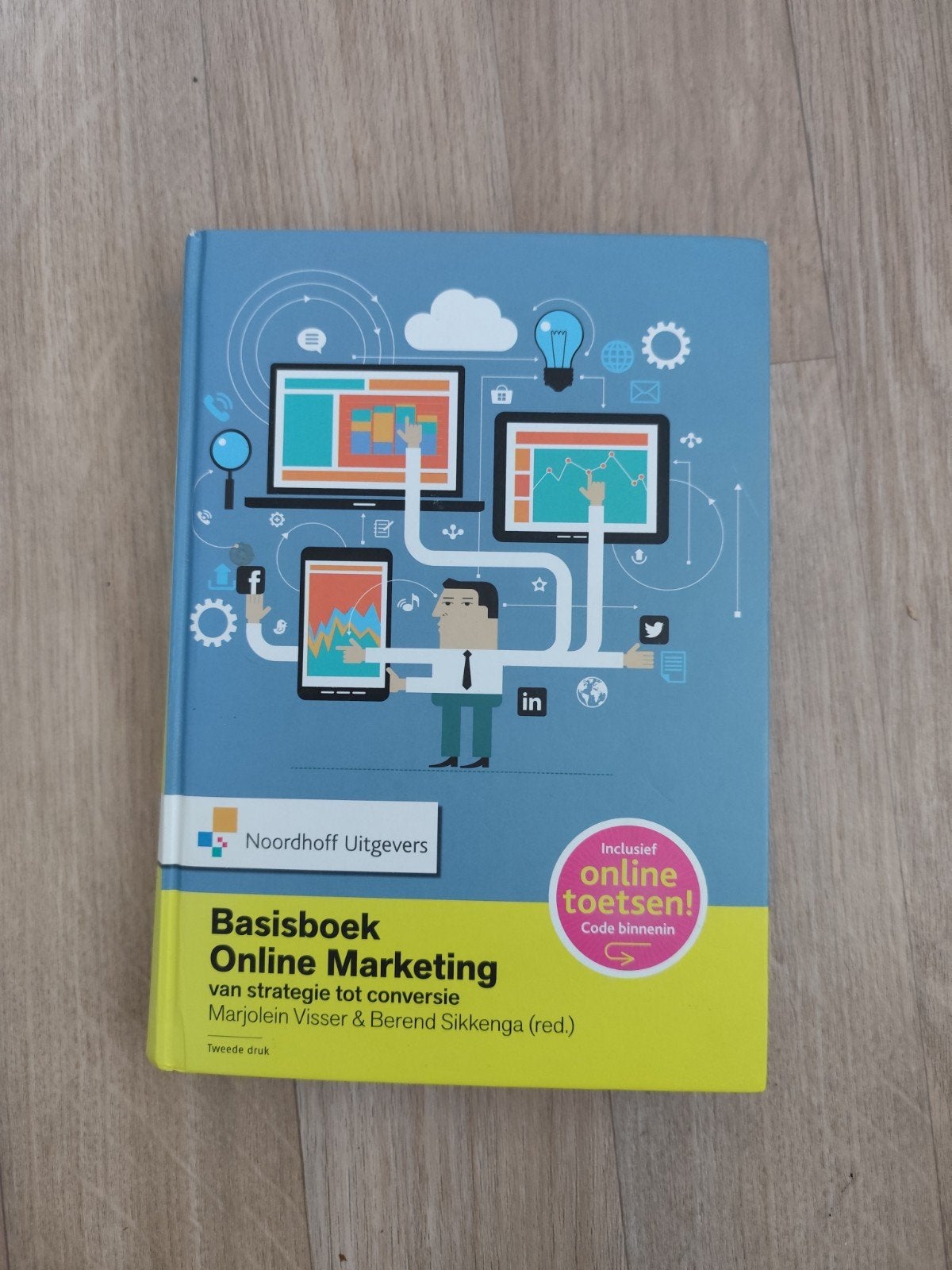 Basisboek Online Marketing - Marjolein Visser, Ophalen, HBO, Zo goed als nieuw, Gamma