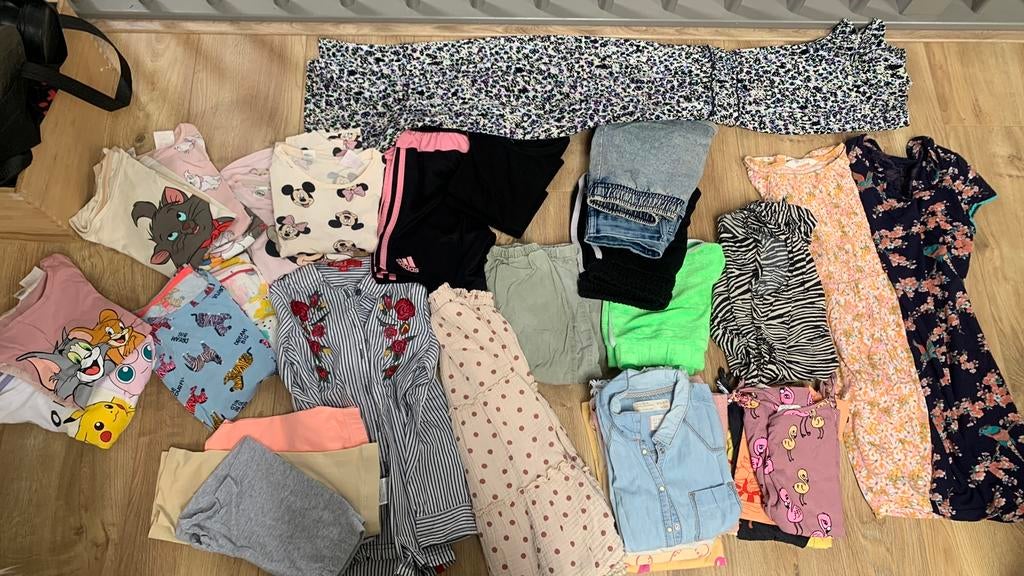 Meisjeskleding maat 122/128 zomer Zara H&M ea, Ophalen of Verzenden, Gebruikt, Maat 128