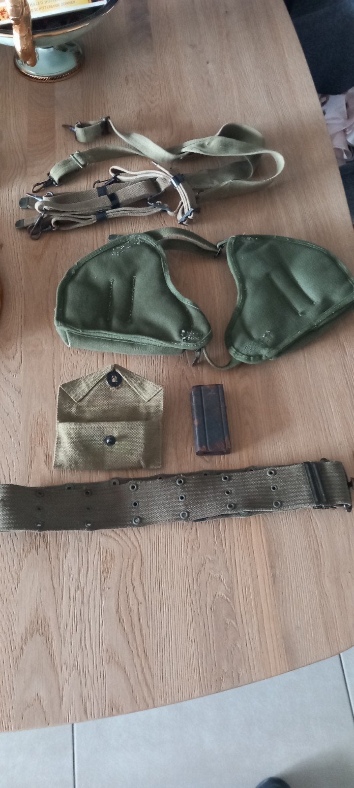 Amerikaans Lotje WO2 (2), origineel, Verzamelen, Ophalen of Verzenden, Landmacht, Amerika