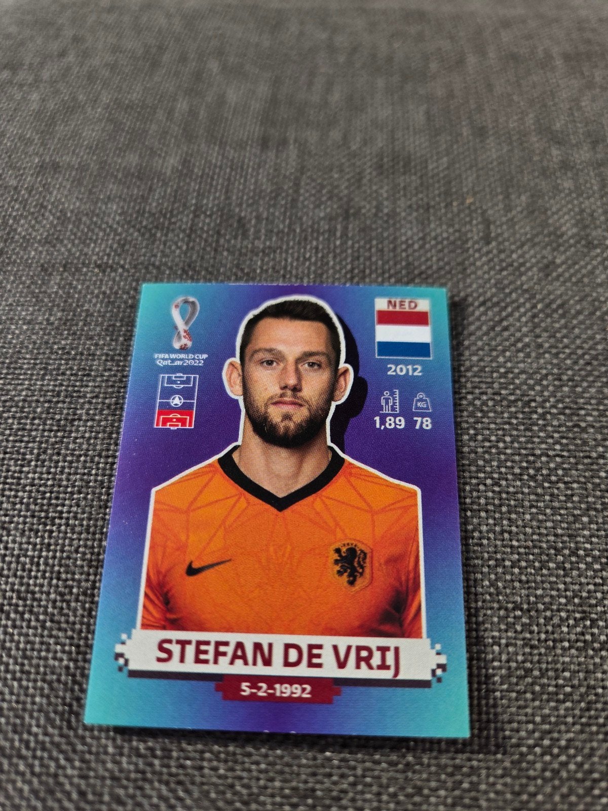 Panini WK 2022, Ophalen of Verzenden, Zo goed als nieuw, Buitenlandse clubs, Poster, Plaatje of Sticker