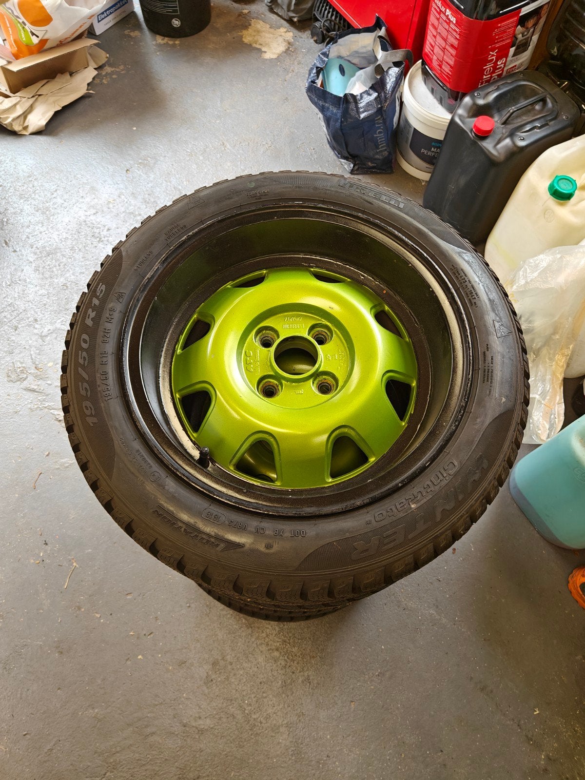 4x100 ATS Cup Velgen Winterbanden 195/50 R15, Auto-onderdelen, Banden en Velgen, Ophalen, Gebruikt, 15 inch, Banden en Velgen