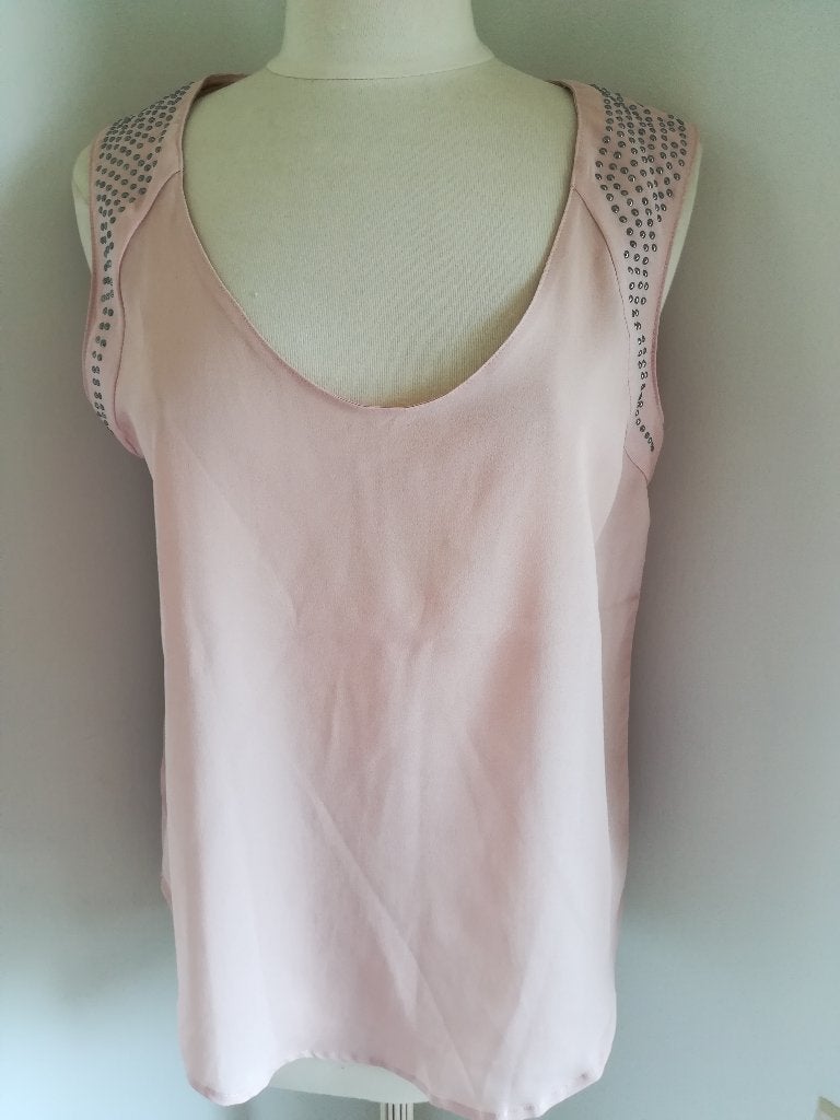 EKSEPT bloes top oud roze met studs maat M - nieuw -, Maat 38/40 (M), Nieuw, Ophalen of Verzenden, Eksept