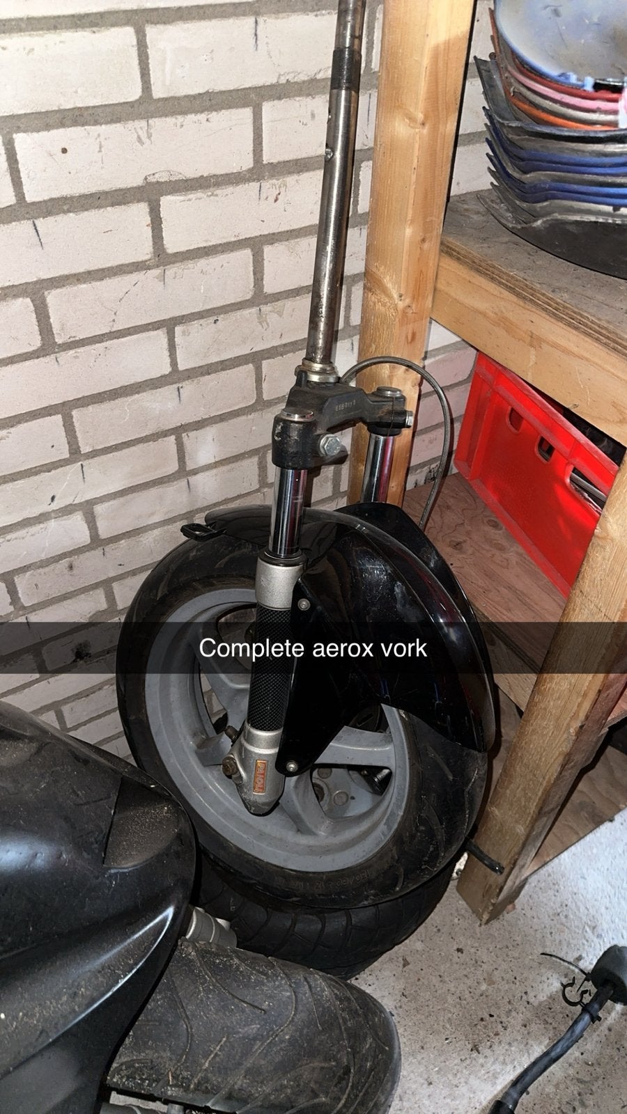Yamaha aerox voorvork, Ophalen of Verzenden, Zo goed als nieuw, Overige typen