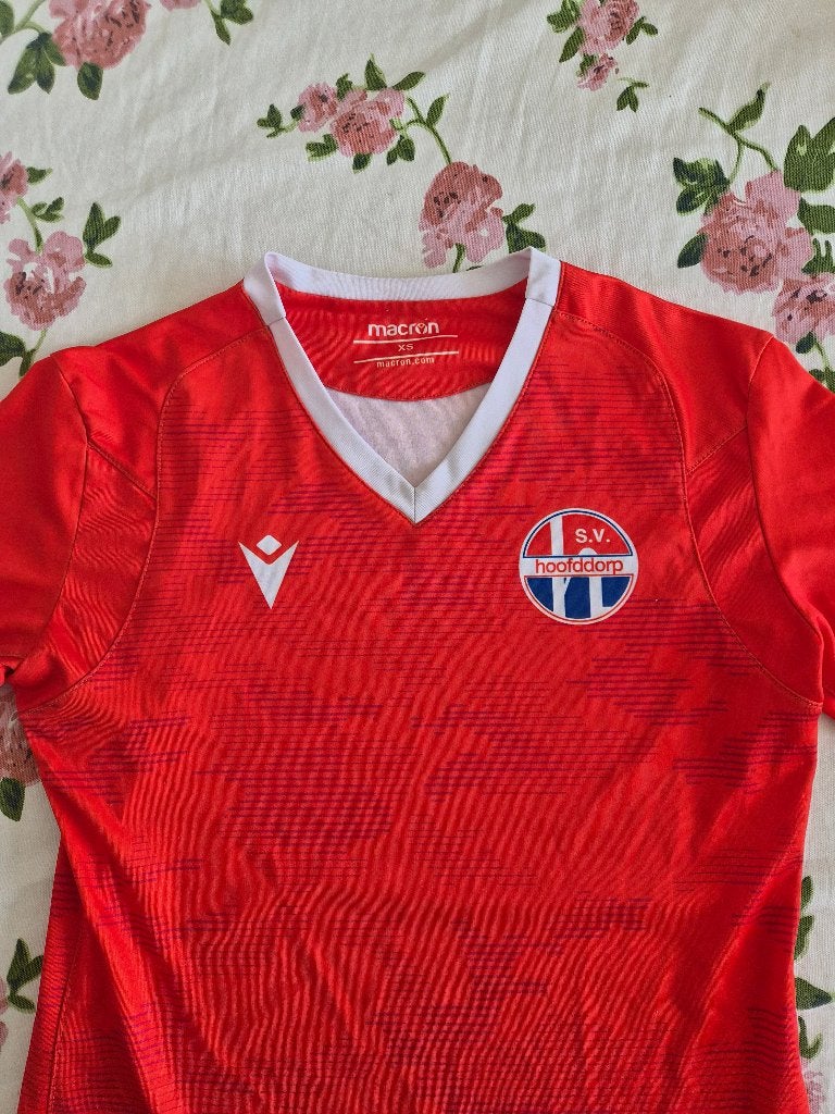 Hoofddorp s.v. voetbal team shirts xs, Ophalen, Zo goed als nieuw, Overige binnenlandse clubs, Shirt