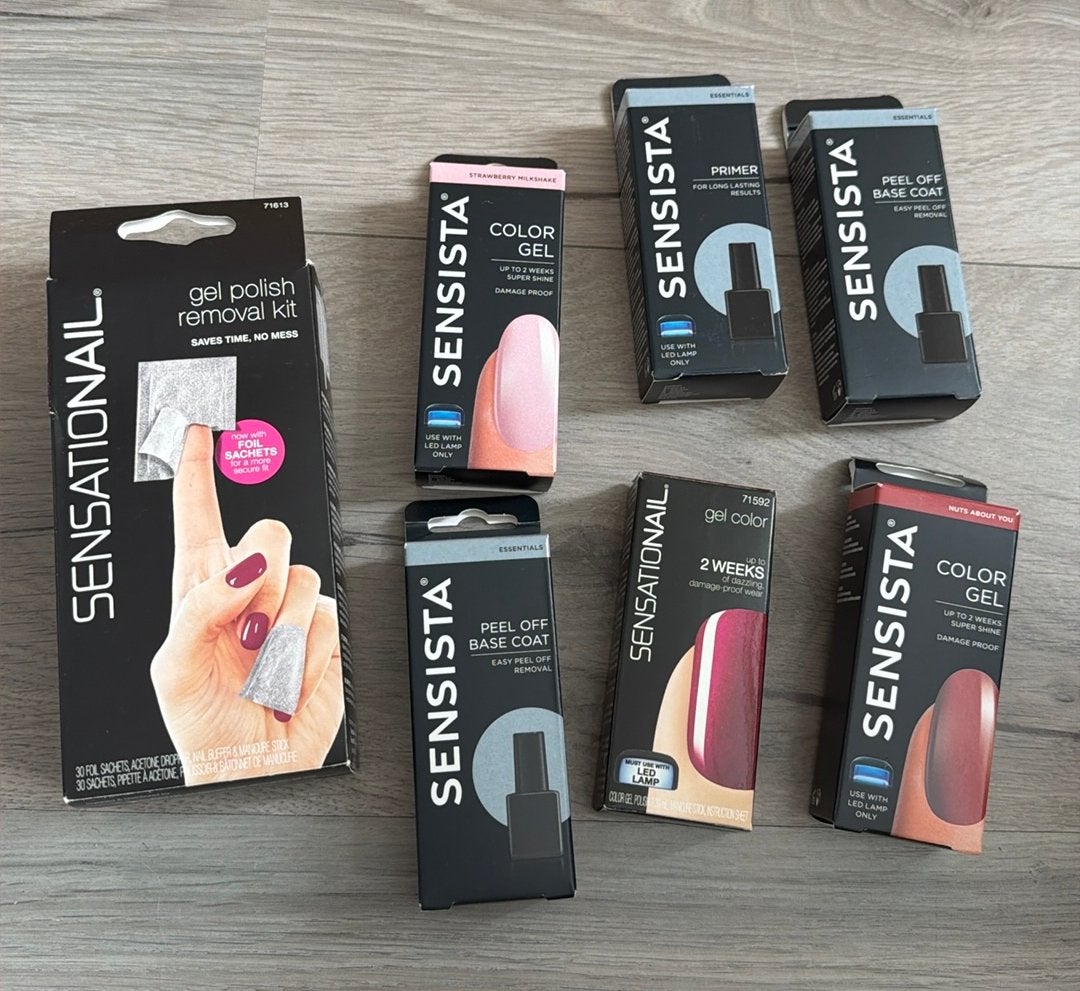 Gel nagellak + remover, Ophalen, Zo goed als nieuw, Overige kleuren, Handen en Nagels
