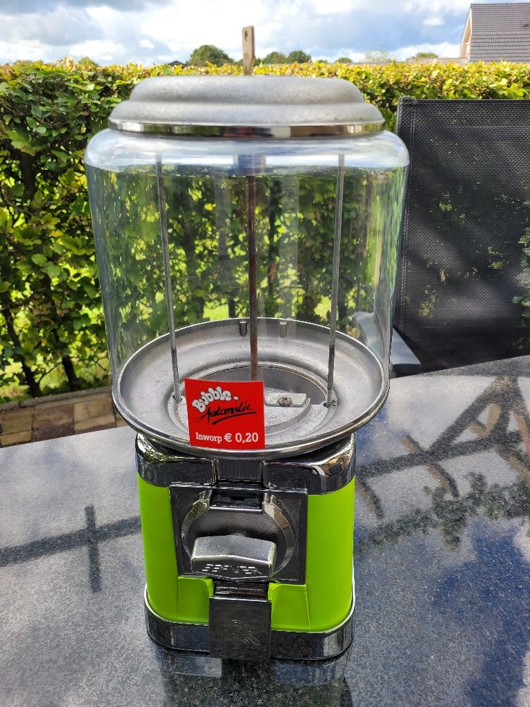 BEAVER kauwgomballen pinda automaten fifties sixties retro, Ophalen