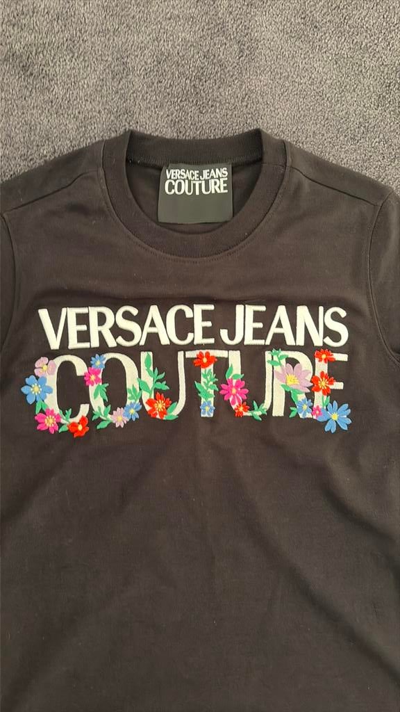 Versace jeans jurk xs, Ophalen of Verzenden, Zo goed als nieuw, Maat 46 (S) of kleiner, Zwart