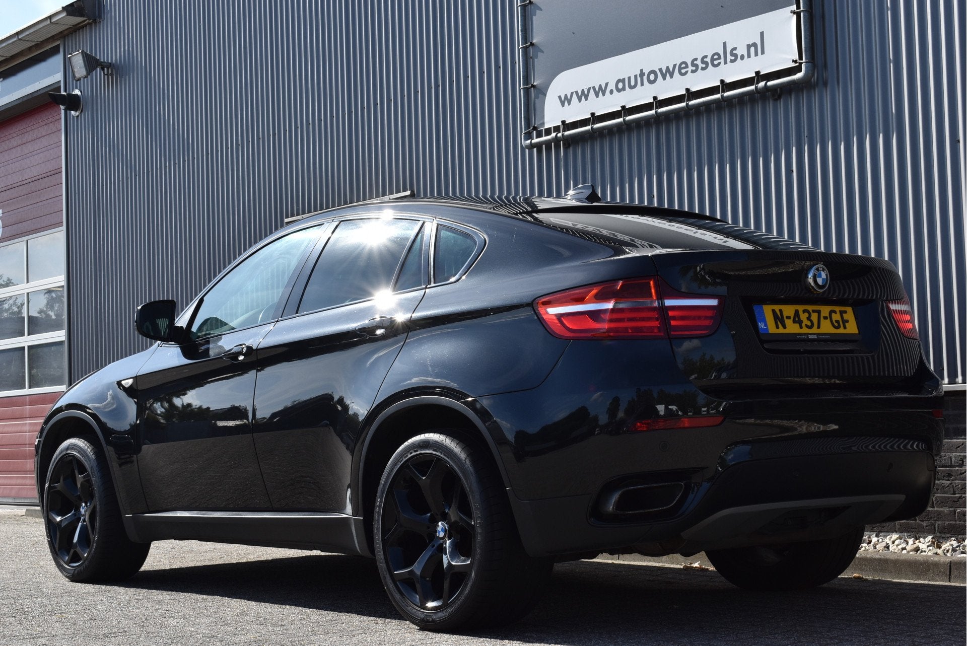 BMW X6 xDrive35i High Executive 306pk Memory, Trekhaak, Came, Auto's, Euro 5, Gebruikt, 4 stoelen, Zwart