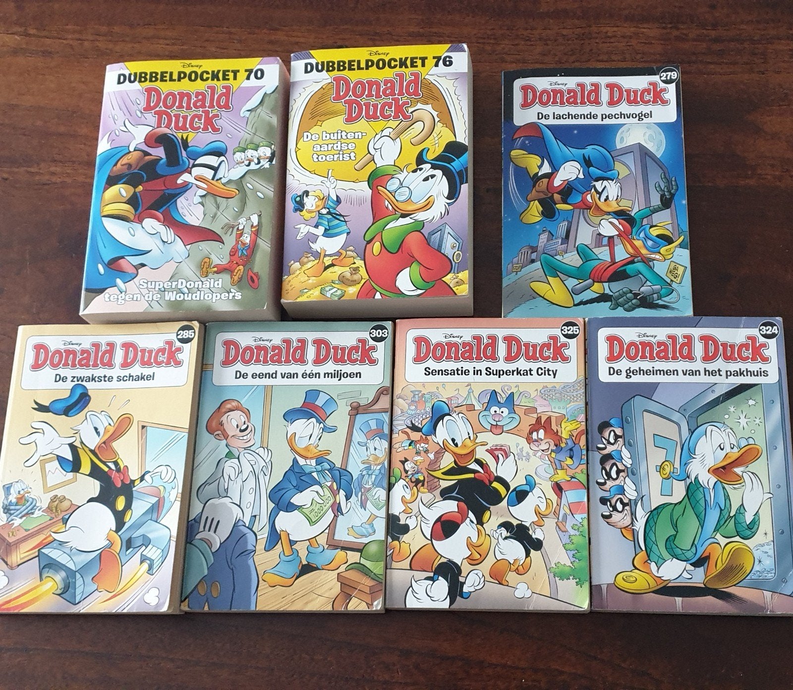 donald duck pocket en dubbel pockets, Meerdere comics, Ophalen, Gelezen, Europa