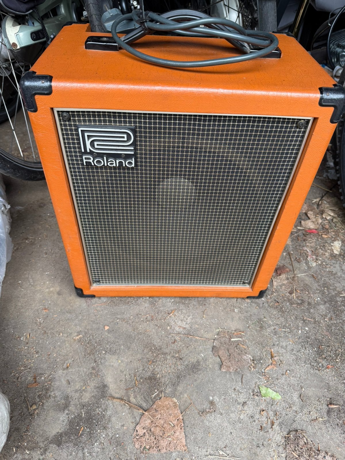 Roland Cube-100 Gitaarversterker - Vintage Oranje, Muziek en Instrumenten, Ophalen of Verzenden, Zo goed als nieuw, Gitaar, 100 watt of meer