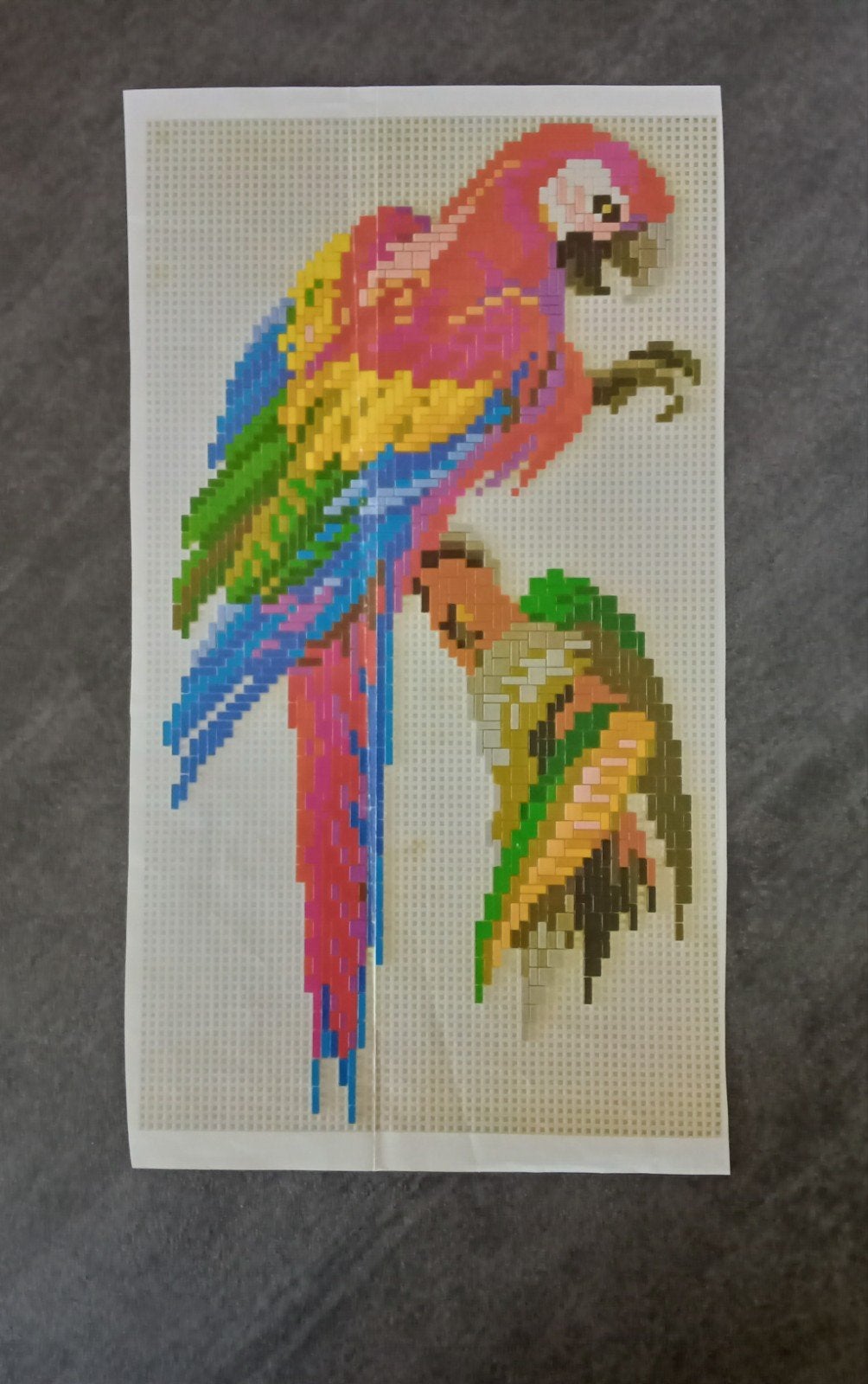 ministeck 11 voorbeeld plaatje vogels, Hobby en Vrije tijd, Ministeck, Ophalen of Verzenden, Voorbeeldboek