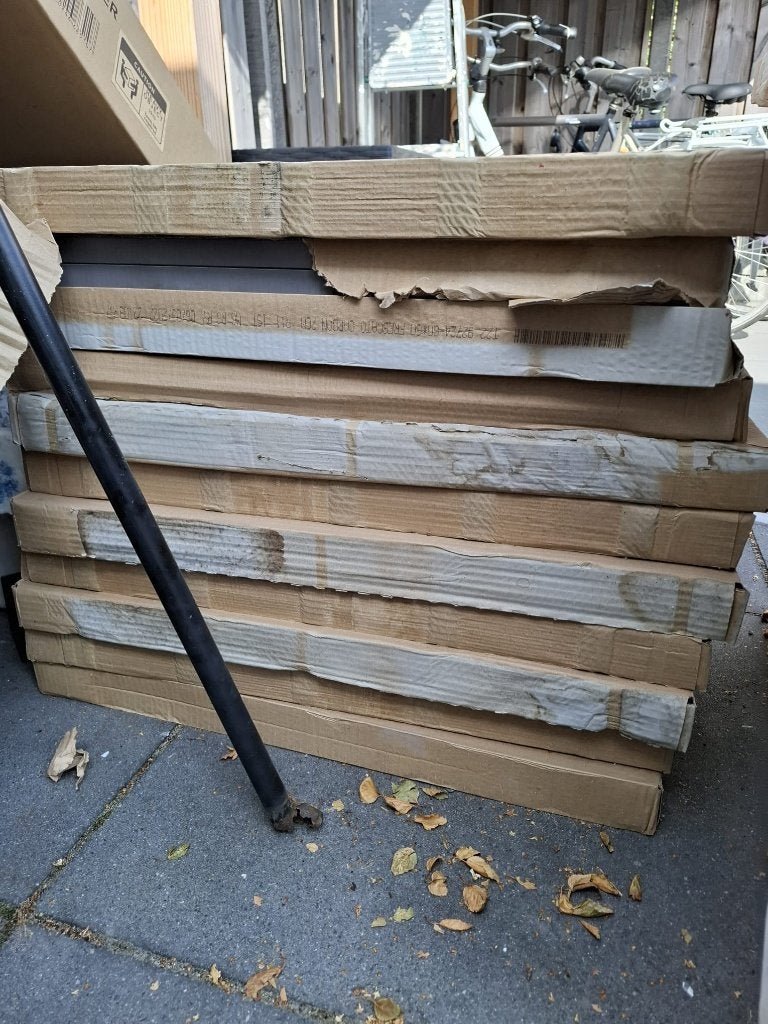 nieuwe tuin tegels, Tuin en Terras, Tegels en Klinkers, Keramiek, Nieuw, Terrastegels, 5 tot 10 m²
