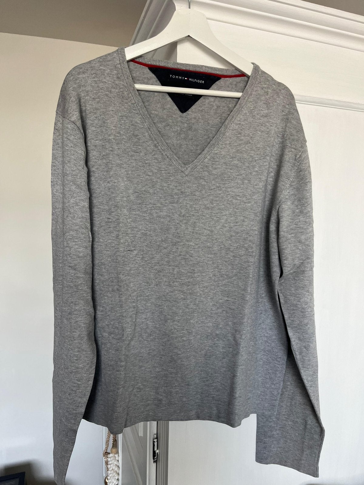 Tommy hilfiger stretch katoen xxl, Ophalen of Verzenden, Zo goed als nieuw, Maat 46/48 (XL) of groter, Grijs
