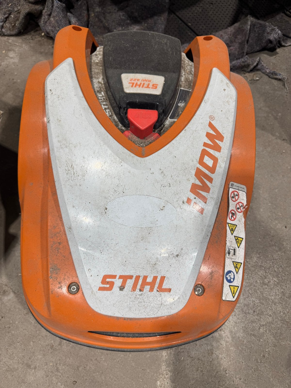 Stihl iMow RMI 422 Robotmaaier - Defect/Onderdelen, Ophalen, Gebruikt, 20 tot 25 cm