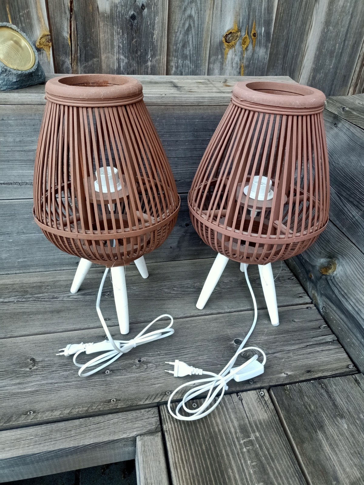 2 Stuks tafel lampen samen € 40, Ophalen of Verzenden