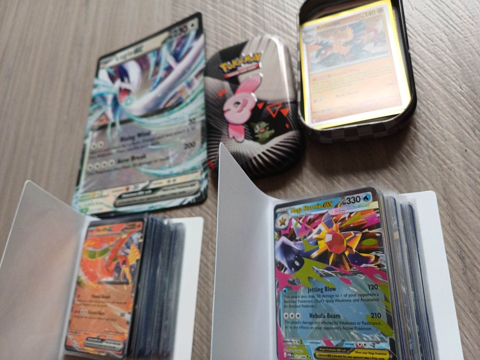 pokémonkaarten zgan alleen maar glimmende ca. 150 stuks, Ophalen of Verzenden, Zo goed als nieuw, Meerdere kaarten, Foil