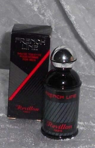 Parfum miniatuur Revillon french line +  doosje, Ophalen of Verzenden, Zo goed als nieuw, Miniatuur, Gevuld