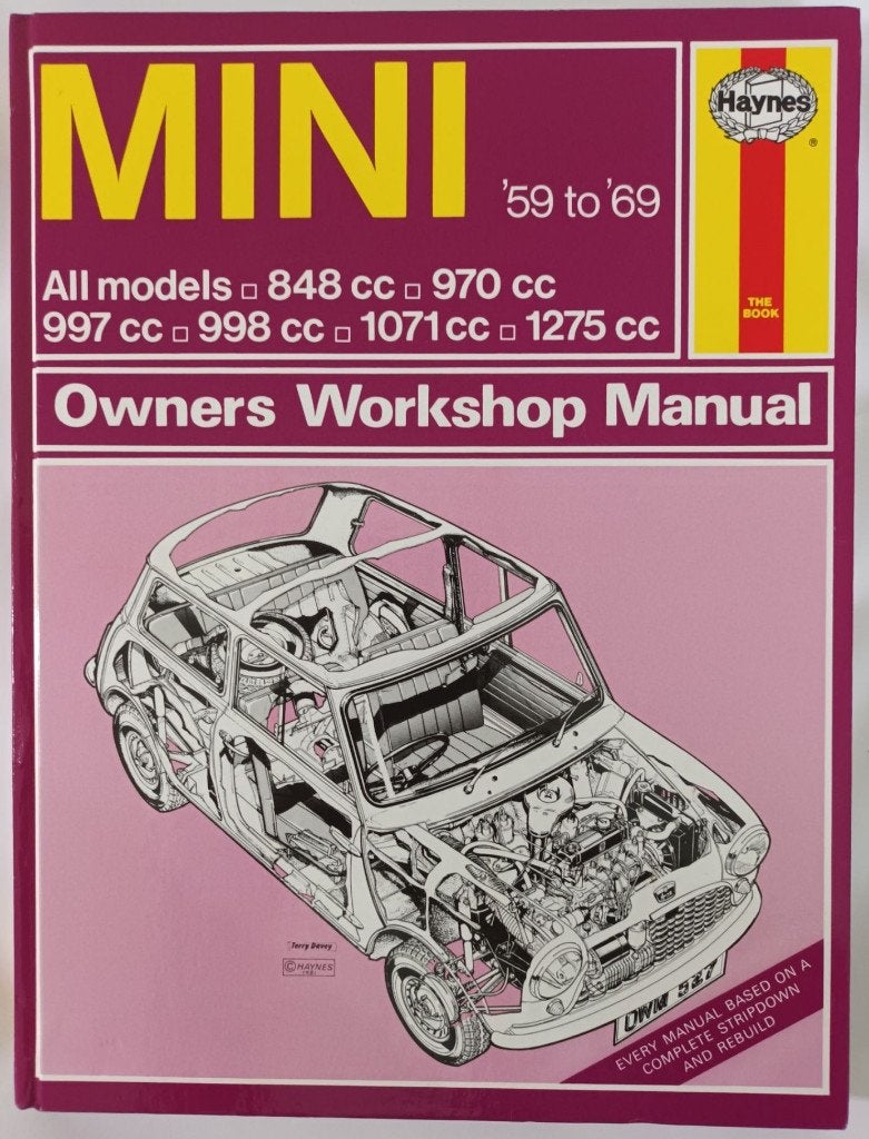 Haynes Mini Owners Workshop Manual No. 527: 1959-1969, Ophalen of Verzenden