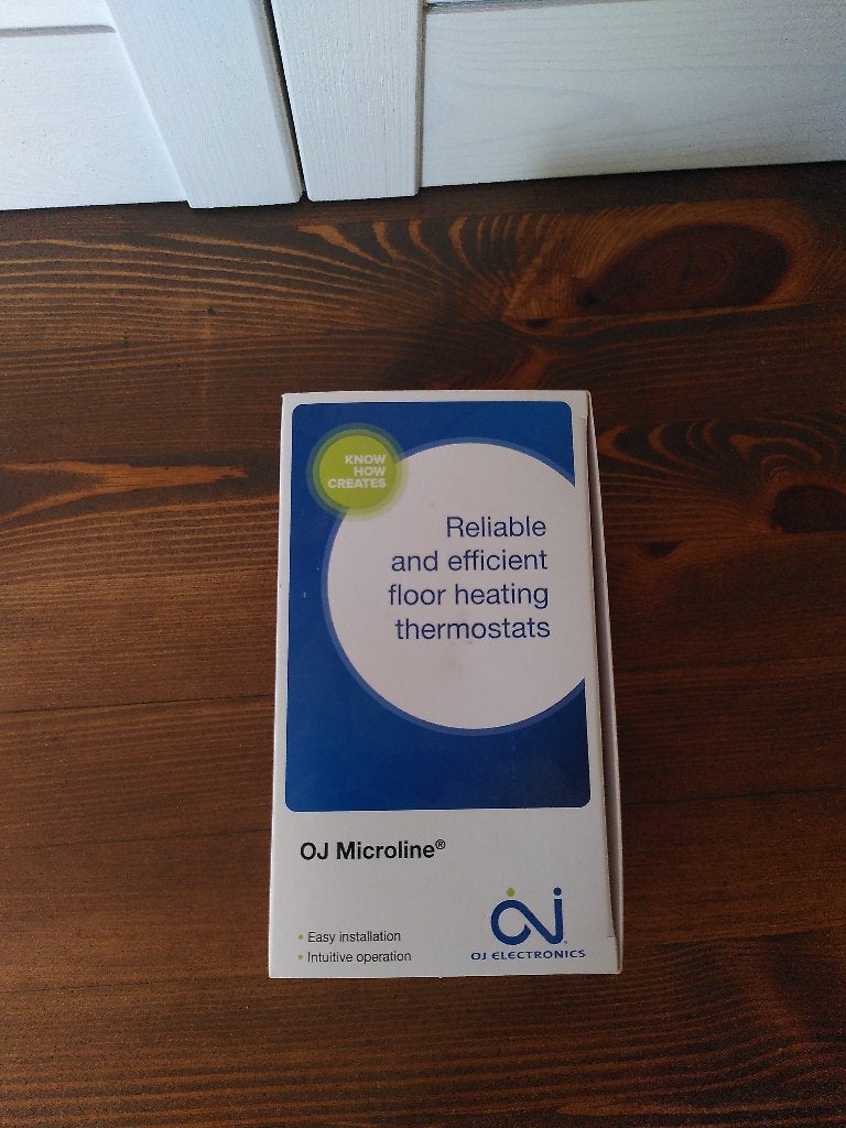 Thermostaat tbv electrische vloerverwarming, Ophalen of Verzenden, Nieuw
