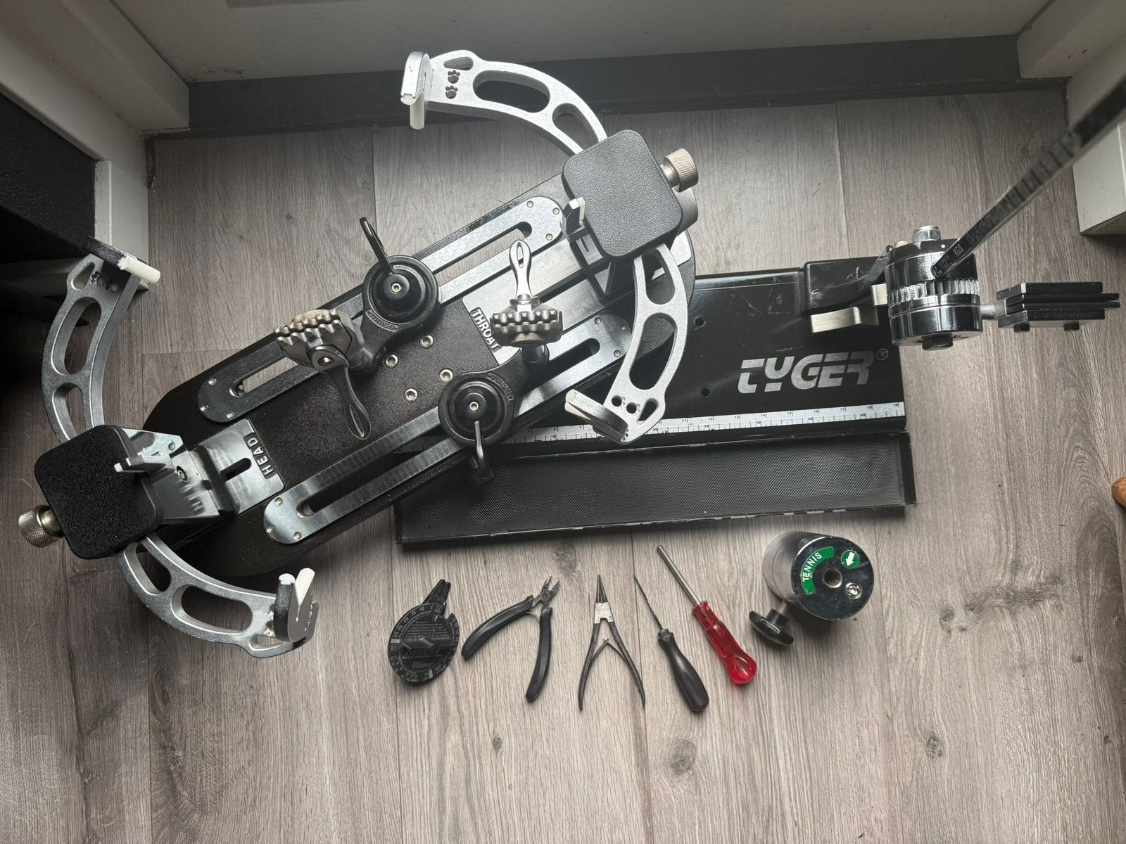 Bespanmachine tyger met 2 vaste klemmen, Overige merken, Gebruikt, Ballen, L00