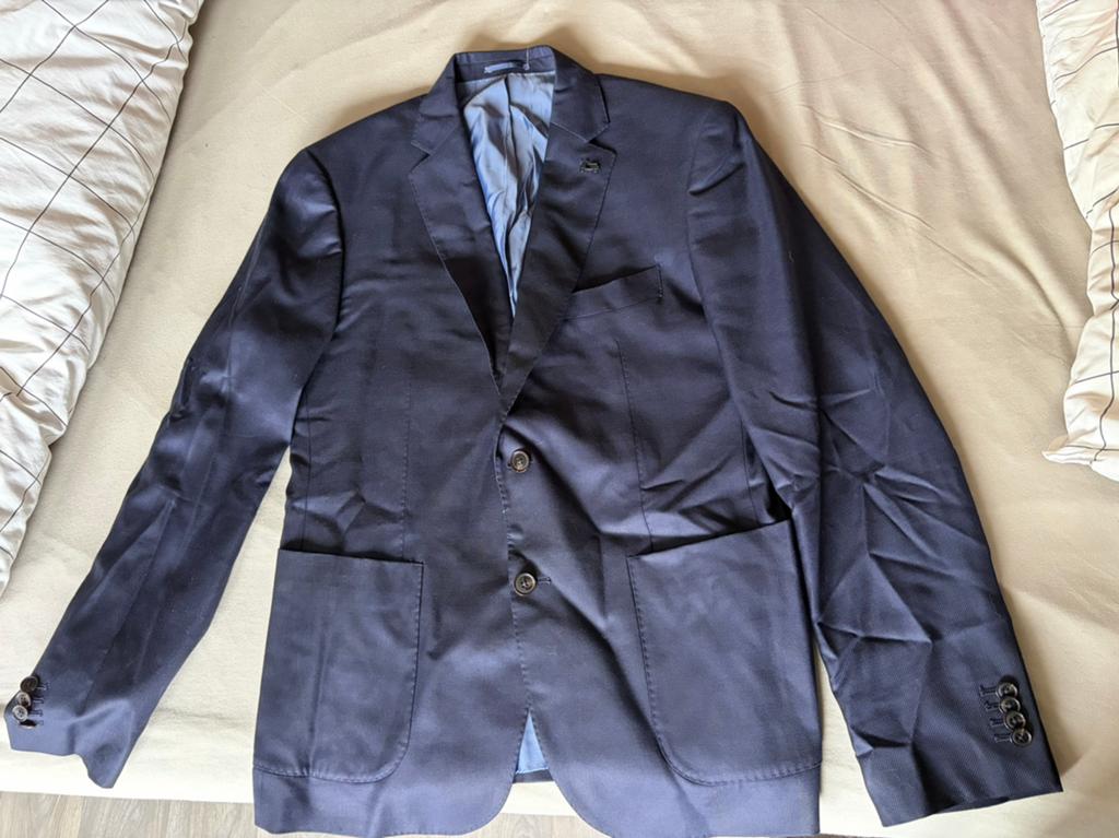 Mannen colbert maat 50, Ophalen, Nieuw, Maat 48/50 (M), Blauw