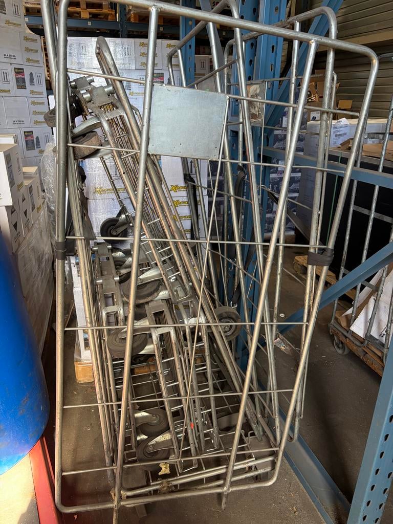 Metalen rolcontainers (meerdere beschikbaar), Ophalen of Verzenden